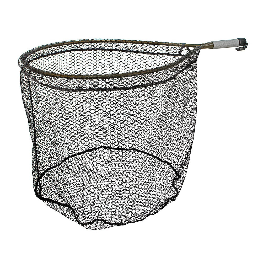 Mcleans Bronze Short Handle Rubber Net (L) R601